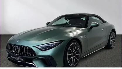 Grün Gebraucht 2025 Mercedes SL55 AMG Premium Plus Cabrio | 124.990 € (Fairer Preis)