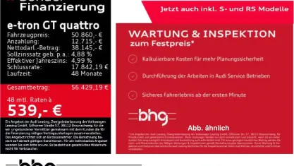 Gebraucht Audi e-tron GT quattro Ambiente 350 kW (476 PS) 2023 Grau Limousine