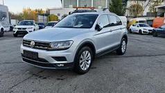 Silber (reflexsilber) schwarz (alcantara) Gebraucht 2018 VW Tiguan Highline SUV | 19.490 € (Superpreis)
