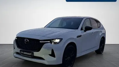Gebraucht Mazda CX-60 Homura-Line 254 PS (186 kW) 2023 Arctic white metallic SUV