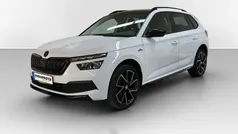 Moonweiss metallic Gebraucht 2021 Skoda Kamiq Monte Carlo SUV | 21.990 € (Fairer Preis)