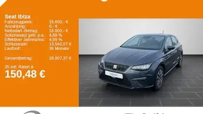Usata Seat Ibiza Style 116 CV (85 kW) 2024 Grigio Utilitaria