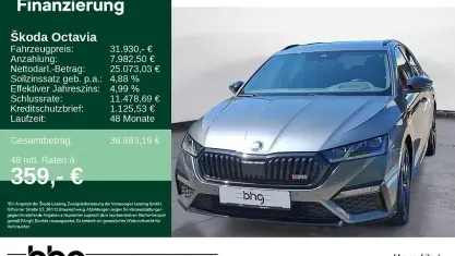 Gebraucht Skoda Octavia RS 200 PS (147 kW) 2023 Grau Kombi