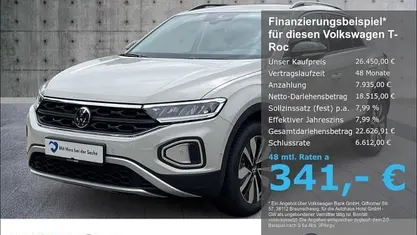 Grau Neu 2025 VW T-Roc Goal SUV | 26.450 € (Superpreis)