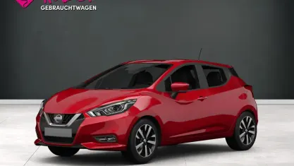 Gebraucht Nissan Micra N-Way 92 PS (67 kW) 2022 Rot Kleinwagen