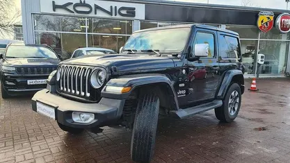 Schwarz Gebraucht 2022 Jeep Wrangler Sahara SUV | 47.989 € (Superpreis)