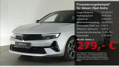 Gebraucht Opel Astra Ultimate 131 PS (96 kW) 2024 Silber Kleinwagen