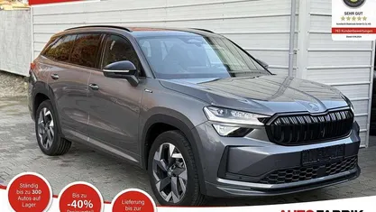 Graphitgrau metallic Neu 2025 Skoda Kodiaq SportLine SUV | 52.290 € (Fairer Preis)