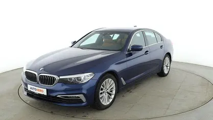 Gebraucht BMW 520 Luxury Line 190 PS (139 kW) 2018 Blau Limousine
