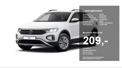 Weiß (pure white) Gebraucht 2024 VW T-Roc Life SUV | 23.240 € (Guter Preis)