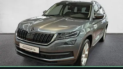 Platingrau metallic Gebraucht 2019 Skoda Kodiaq Soleil SUV | 27.890 € (Fairer Preis)