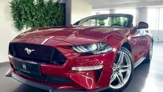 Rot (rubyrot metallic) Gebraucht 2019 Ford Mustang GT Cabrio | 49.990 € (Teuer)