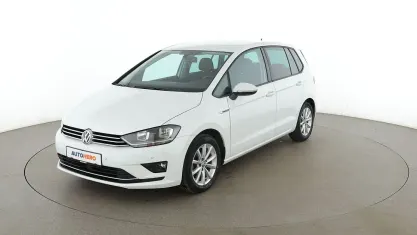 Gebraucht VW Golf Sportsvan LOUNGE 110 PS (80 kW) 2015 Weiß Van / Kleinbus