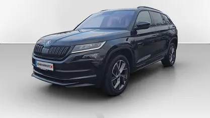 Schwarz Gebraucht 2021 Skoda Kodiaq SportLine SUV | 34.950 € (Fairer Preis)