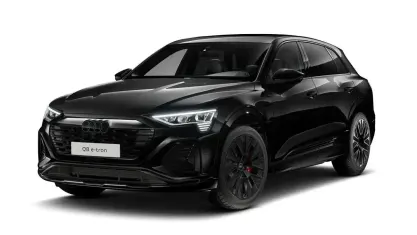 Gebraucht Audi Q8 e-tron S-Line 300 kW (408 PS) 2023 Mythosschwarz metallic SUV