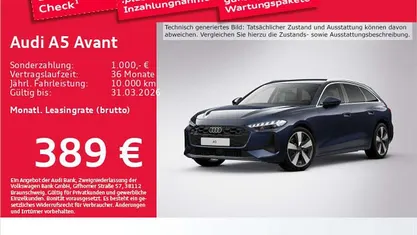 Gebraucht 2025 Audi A5 Performance Kombi | 45.823 € (Fairer Preis)