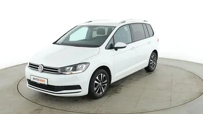 Gebraucht VW Touran United 150 PS (110 kW) 2020 Weiß Van / Kleinbus