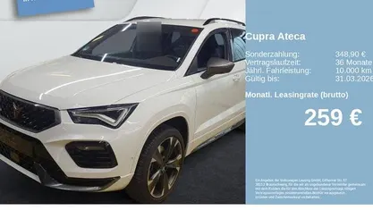 Weiß Gebraucht 2025 Cupra Ateca SUV | 34.890 € (Guter Preis)