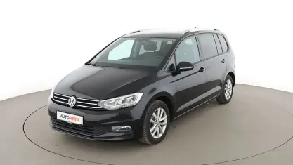 Gebraucht VW Touran Comfortline 150 PS (110 kW) 2017 Schwarz Van / Kleinbus
