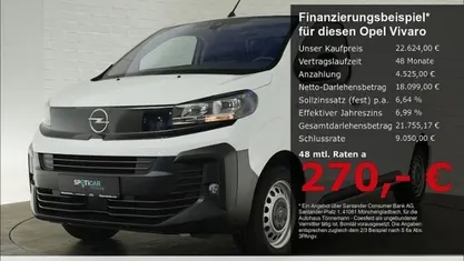 Gebraucht Opel Vivaro 144 PS (105 kW) 2024 Kaolin weiß Van / Kleinbus