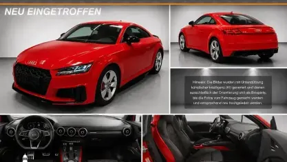Gebraucht Audi TTS Competition 306 PS (225 kW) 2019 Tangorot metallic Coupé
