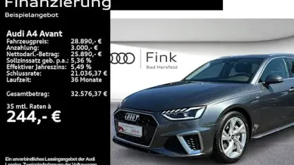Gebraucht Audi A4 S-Line 204 PS (150 kW) 2023 Daytonagrau perleffekt Kombi