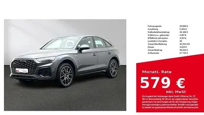 Gebraucht Audi Q5 Sportback S-Line 299 PS (219 kW) 2023 Daytonagrau perleffekt SUV