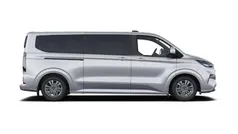 Chrome blue metallic Neu 2025 Ford Tourneo Custom Titanium Van / Kleinbus | 54.530 € (Fairer Preis)