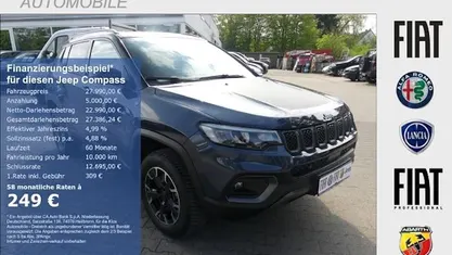 Usata Jeep Compass Trailhawk 241 CV (177 kW) 2023 Blu SUV