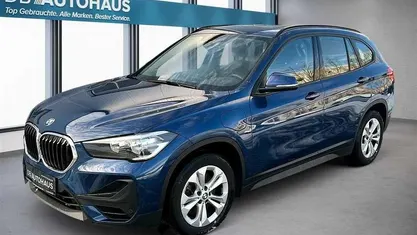 Blau Gebraucht 2021 BMW X1 Advantage SUV | 21.780 € (Fairer Preis)