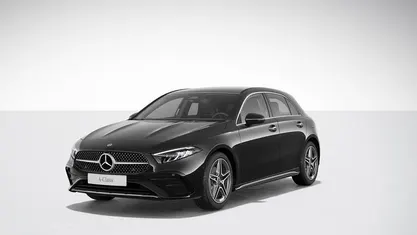 Gebraucht Mercedes A200 AMG 163 PS (119 kW) 2023 Unilack nachtschwarz Limousine
