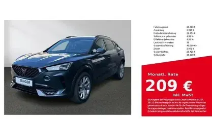 Begagnad Cupra Formentor 150 HK (110 kW) 2023 Grå SUV