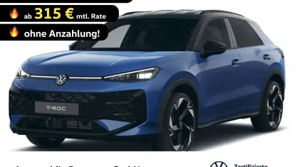 Neu VW T-Roc R-line 150 PS (110 kW) 2026 Celestial blue metallic / sch SUV