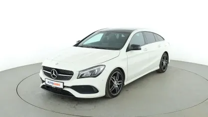Gebraucht Mercedes CLA180 Shooting Brake AMG line 122 PS (89 kW) 2016 Weiß Kombi