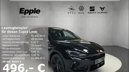 Neu Cupra Leon VZ 272 PS (200 kW) 2026 Schwarz Limousine