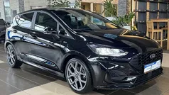 Schwarz Gebraucht 2023 Ford Fiesta ST-Line Kleinwagen | 16.240 € (Superpreis)