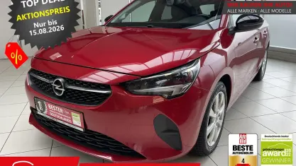 Gebraucht Opel Corsa Edition 101 PS (74 kW) 2022 Chili rot/kardio rot Kleinwagen
