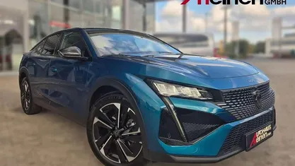 Blau Gebraucht 2023 Peugeot 408 Allure Limousine | 24.990 € (Superpreis)