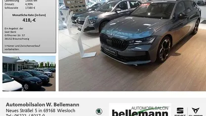 Gebraucht 2025 Skoda Superb SportLine Kombi | 43.990 € (Fairer Preis)