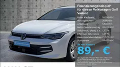 Pure white Gebraucht 2024 VW Golf VIII Life Kombi | 26.950 € (Fairer Preis)