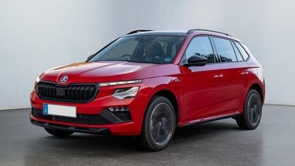 Neu Skoda Kamiq 150 PS (110 kW) 2026 Velvet rot metallic/rot SUV