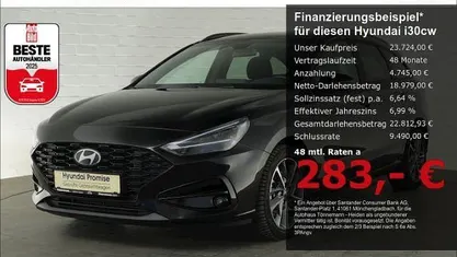 Gebraucht Hyundai i30 Advantage 140 PS (102 kW) 2025 Abyss black Kombi