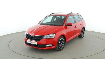 Używany Skoda Fabia Drive 95 KM (69 kW) 2021 Czerwony Kombi