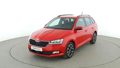 Gebraucht Skoda Fabia Drive 95 PS (69 kW) 2021 Rot Kombi