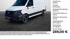 Weiß Neu 2025 VW Crafter Van | 38.980 € (Superpreis)