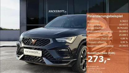 Schwarz Gebraucht 2022 Cupra Ateca Basis SUV | 33.450 € (Fairer Preis)