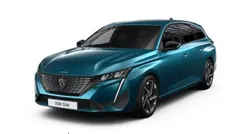 Blau/typ aussenverkleidung met Neu 2025 Peugeot 308 Allure Kombi | 28.990 € (Superpreis)