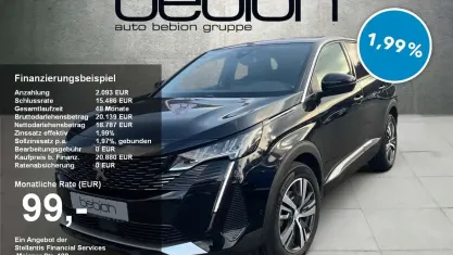 Gebraucht Peugeot 3008 Allure 131 PS (96 kW) 2023 Metfa schwarz perla SUV