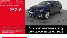 Blau Gebraucht 2024 Audi A3 Sportback Advanced Limousine | 27.989 € (Superpreis)