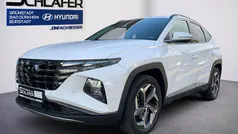Polar white / sol Gebraucht 2021 Hyundai Tucson Trend SUV | 25.580 € (Fairer Preis)